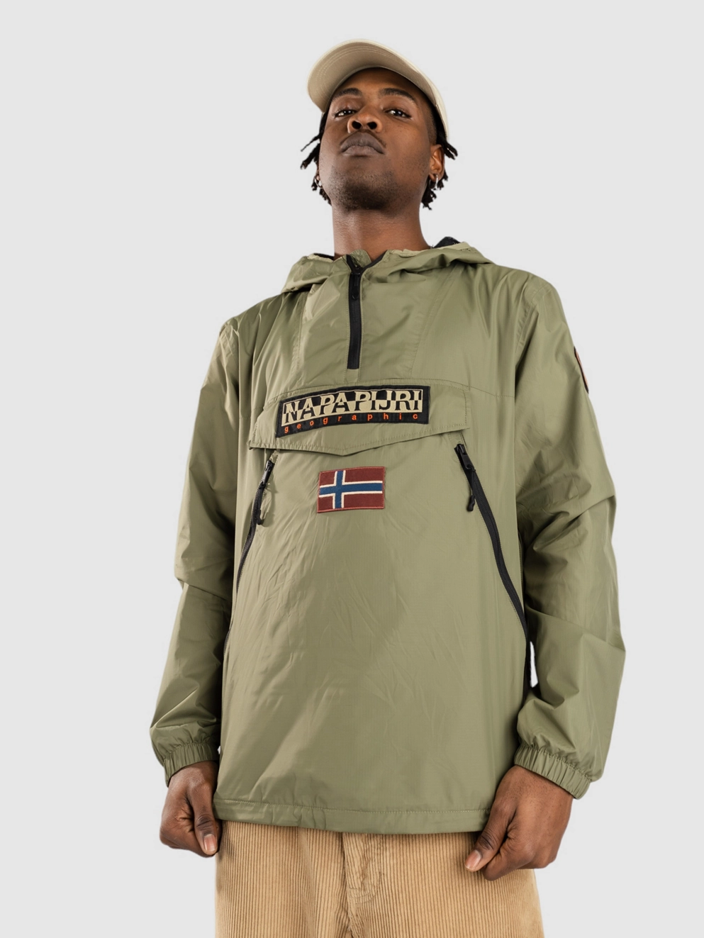 Napapijri Rainforest Wb Pkt V2 Jacket green lichen