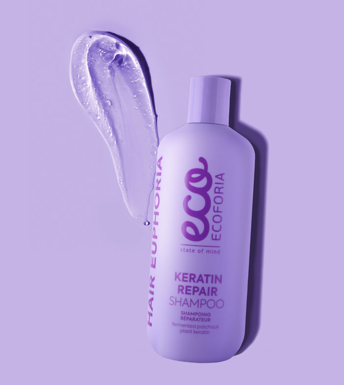 Ecoforia - *Keratin Repair* - Shampoo reparador de queratina 400ml
