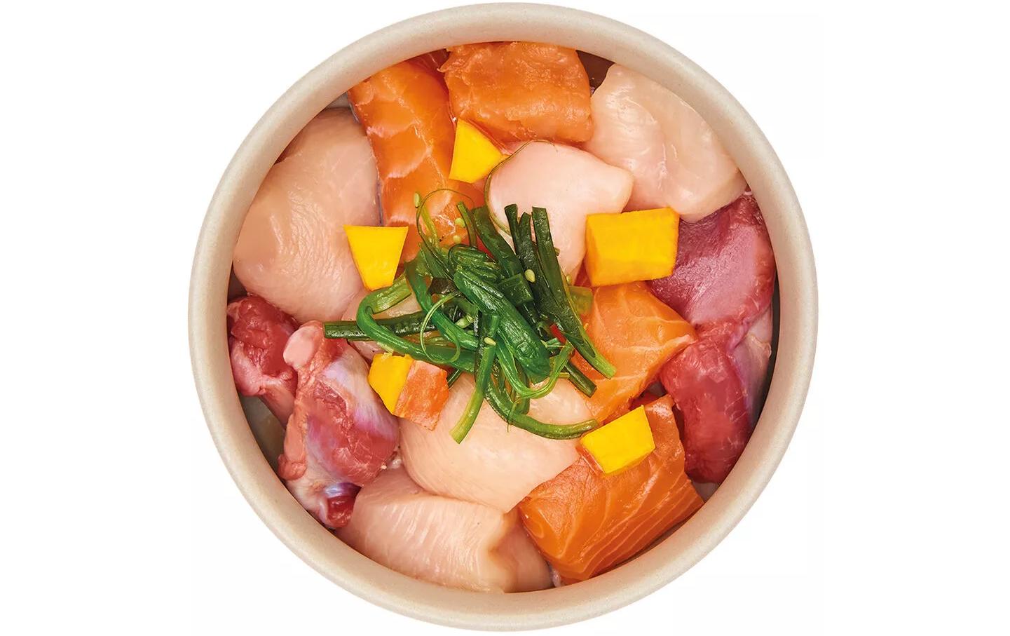 Nassfutter Huhn&Lachs, 800 gAlleinfuttermittel für ausgewachsene Hunde