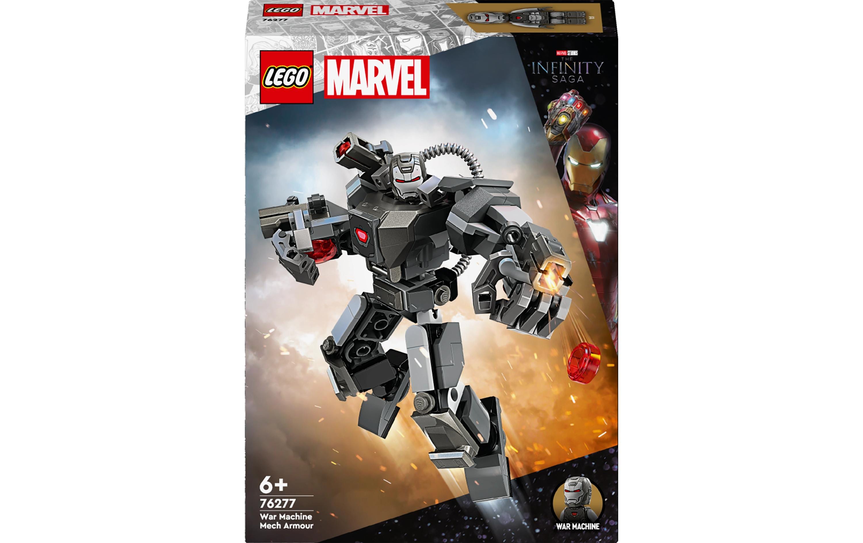 Marvel War Machine Mech 76277Baubares Superhelden-Spielset
