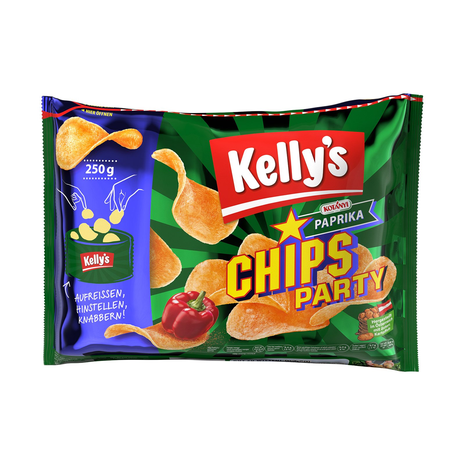 Kelly's Chips Paprika Party