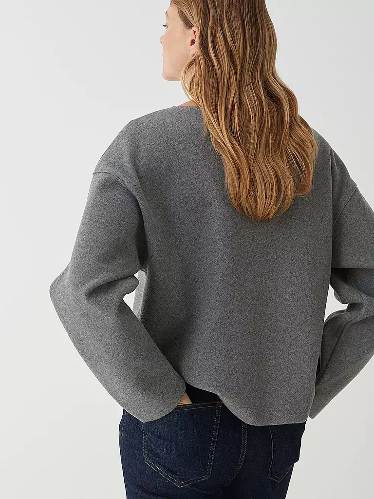 OPUS Sweater GUDILA hellgrau
