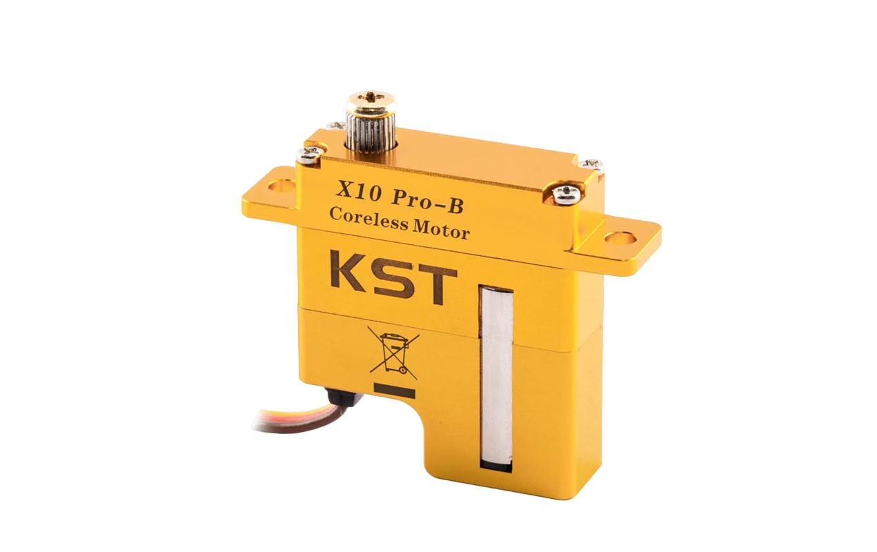 Flächenservo X10 Pro-B V8 11.5 kg, 0.10 s, Digital HV10 mm Flächenservo mit Metallgetriebe für Profianwendungen