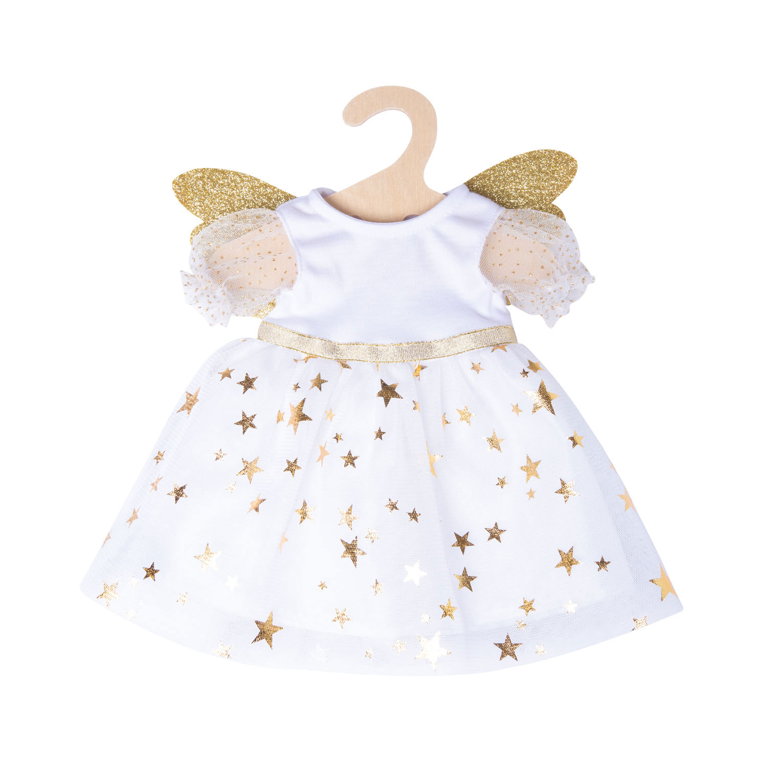 Poppenjurk Engel met Sterren, 28-35 cm