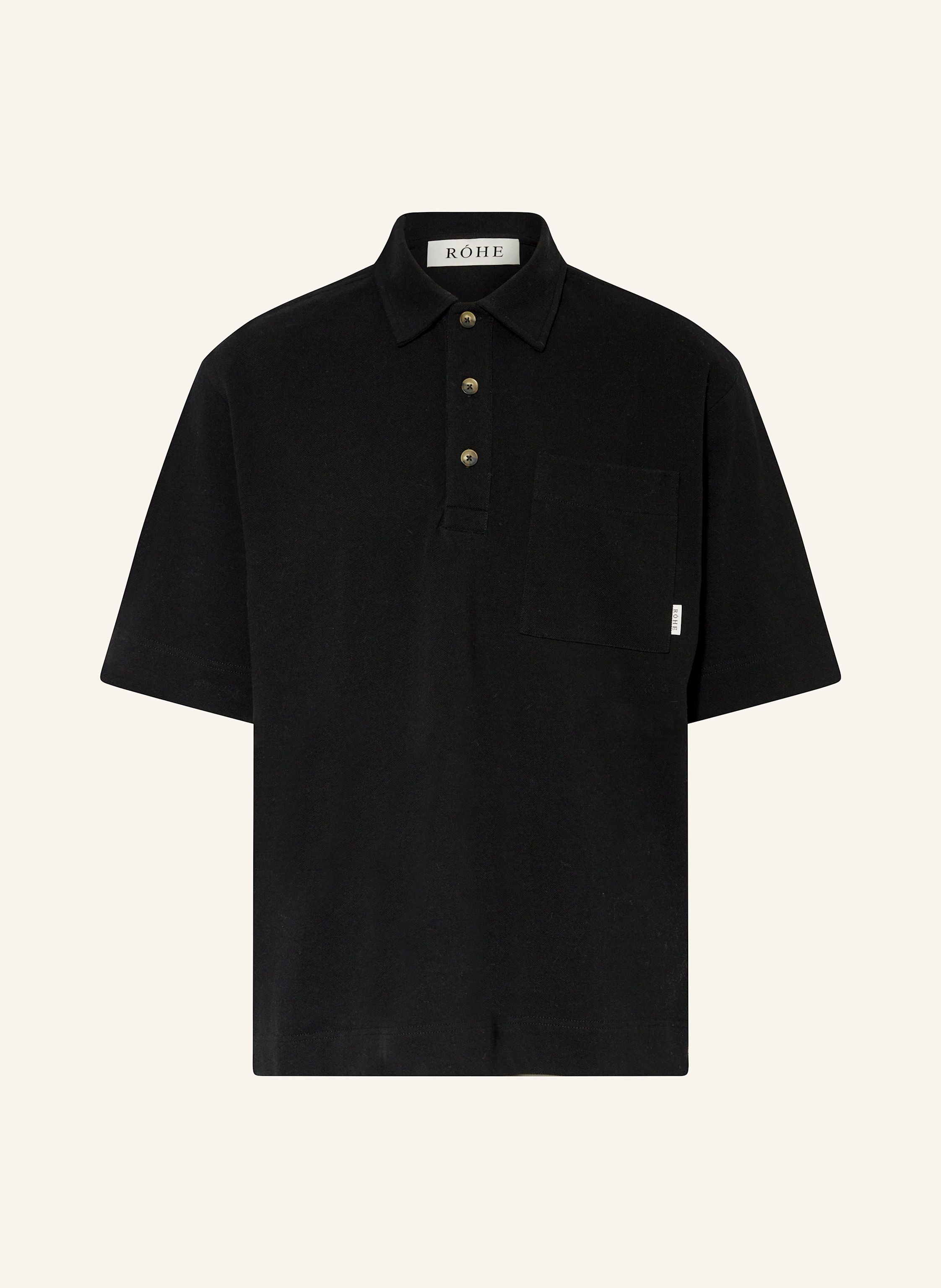 RÓHE Piqué-Poloshirt