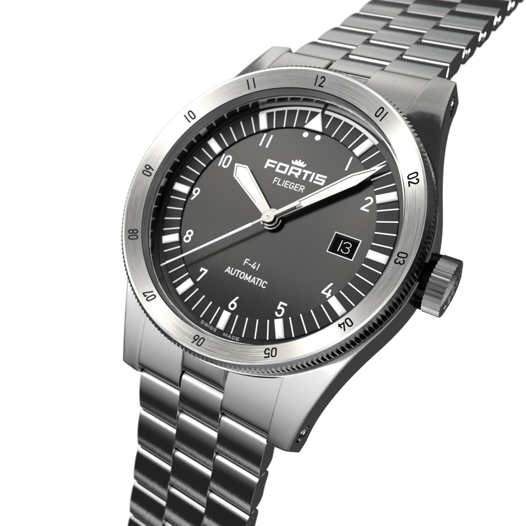 Fortis Flieger F-41 Automatik Black