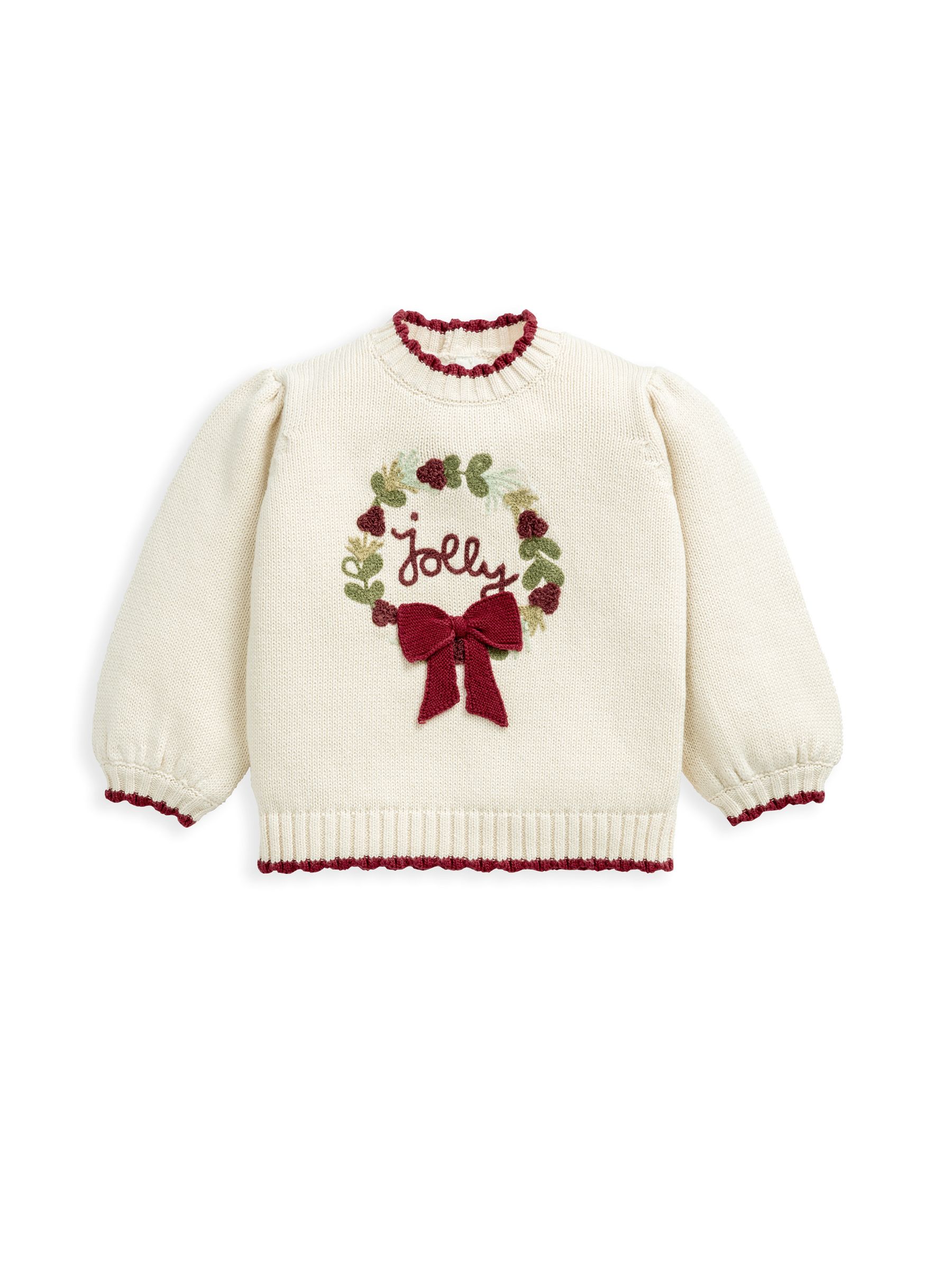 Mamas & Papas kerstset van top en legging met krans