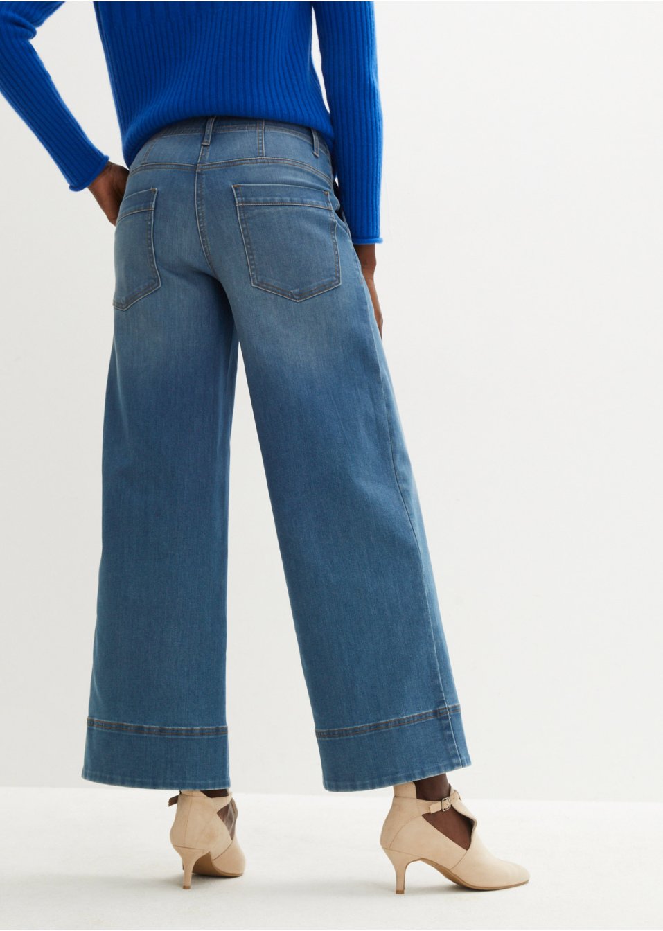 Jupe-culotte en jean