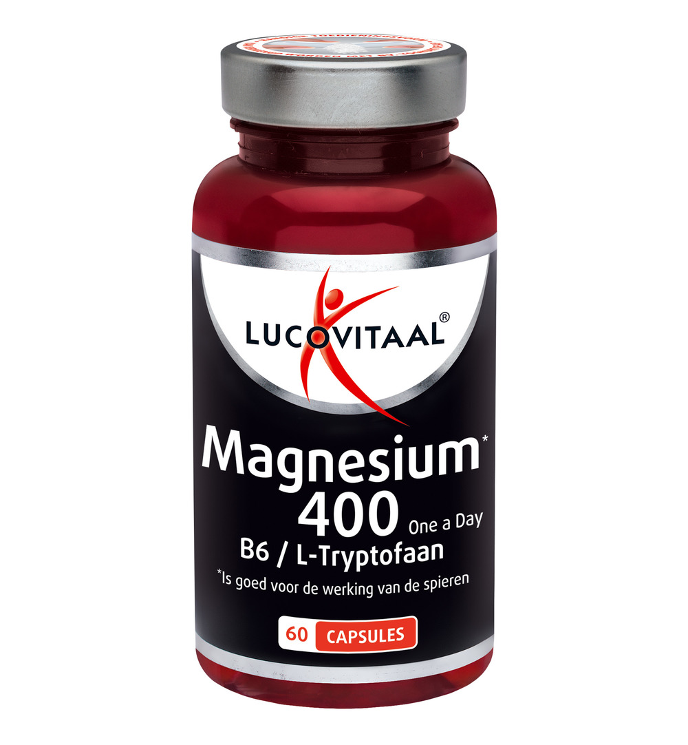 Lucovitaal Magnesium 400 Met Vitamine B6 & L-Tryptofaan