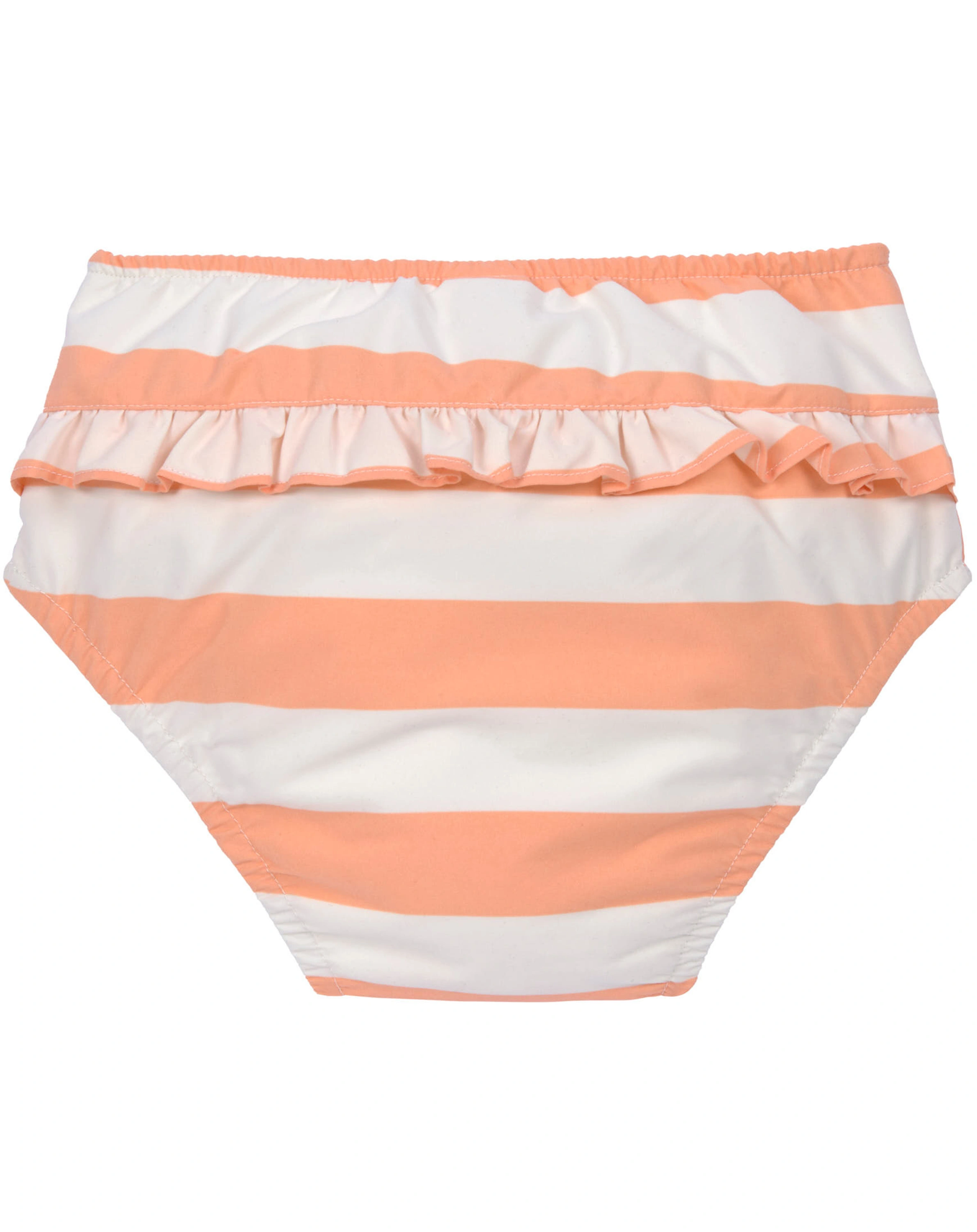 Windelbadehose BLOCKSTRIPES in milky/peach