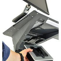Ergotron Neo-Flex LCD Cart Gris Ecran plat Panier/chariot multimédia
