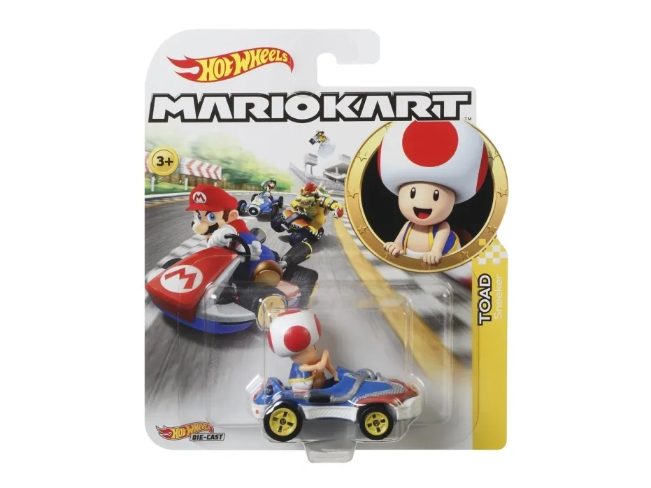 Hot Wheels Mario Kart Replica Diecast Asst.