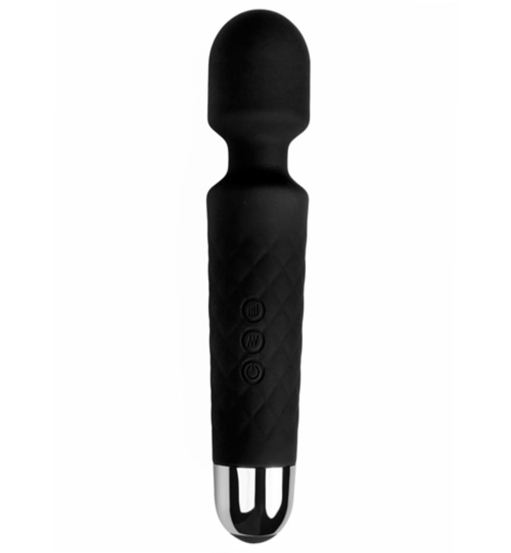 Easytoys Wand Collection EasyToys Mini Wand Vibrator – Zwart (1 stuk)