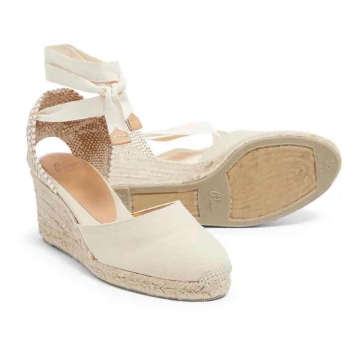 Castaner Espadrilles Carina 6 cm | Ivoire