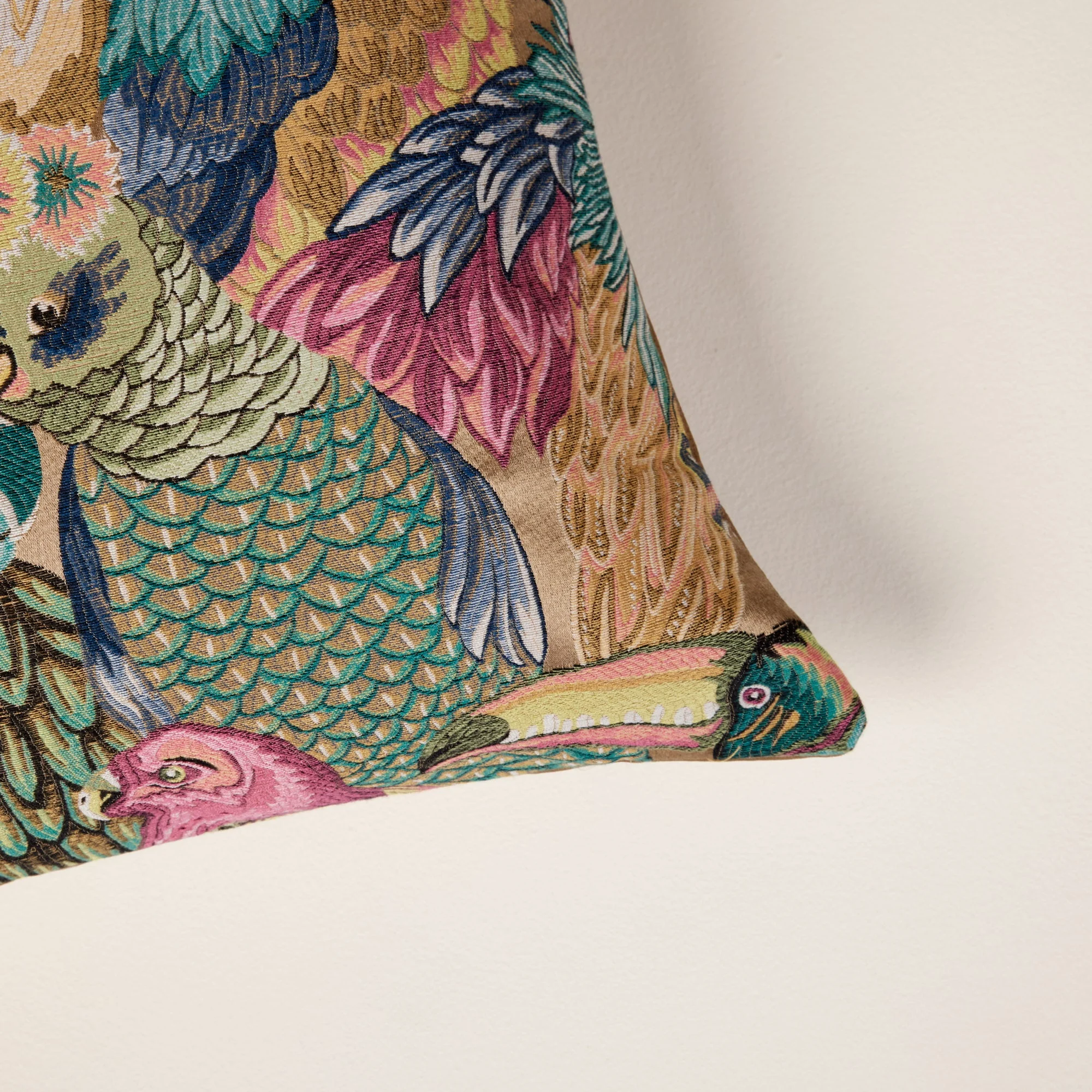 JUNGLE BIRDS - Housse de coussin | Multicolore