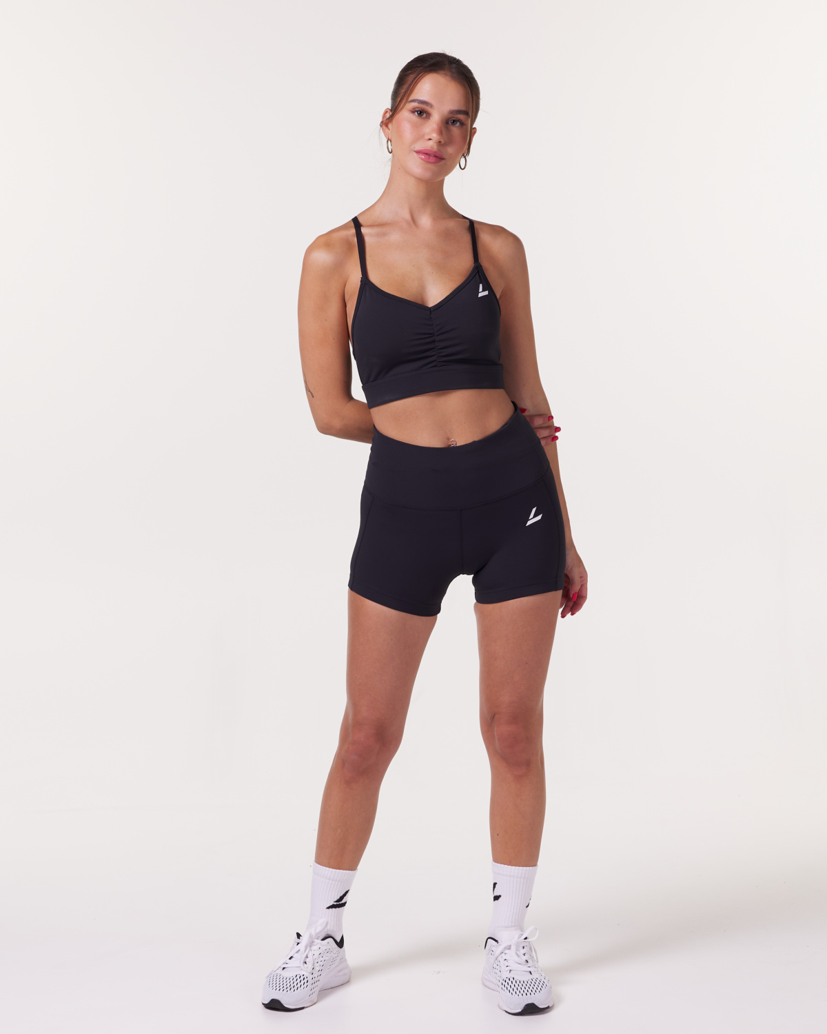 LEVITY Magnify Scrunch Shorts 2.0 Black