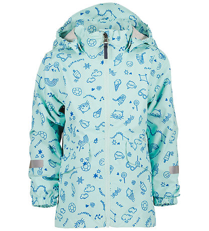Didriksons Sommerjacke - Norma - Gekritzel Pale Minze