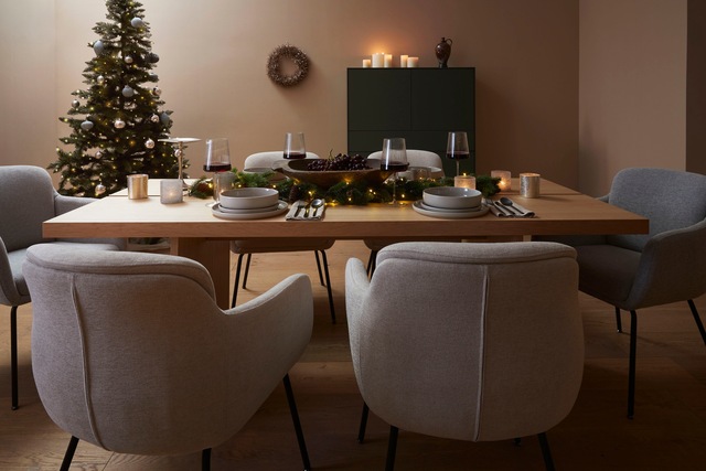 LeGer Home by Lena Gercke Dekokranz »Marica, Weihnachtsdeko« Kranz in goldfarbener Optik, Türkranz, Ø ca. 43 cm