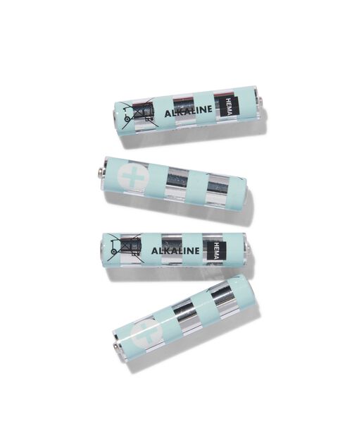 4 piles alcalines AAA extra power
