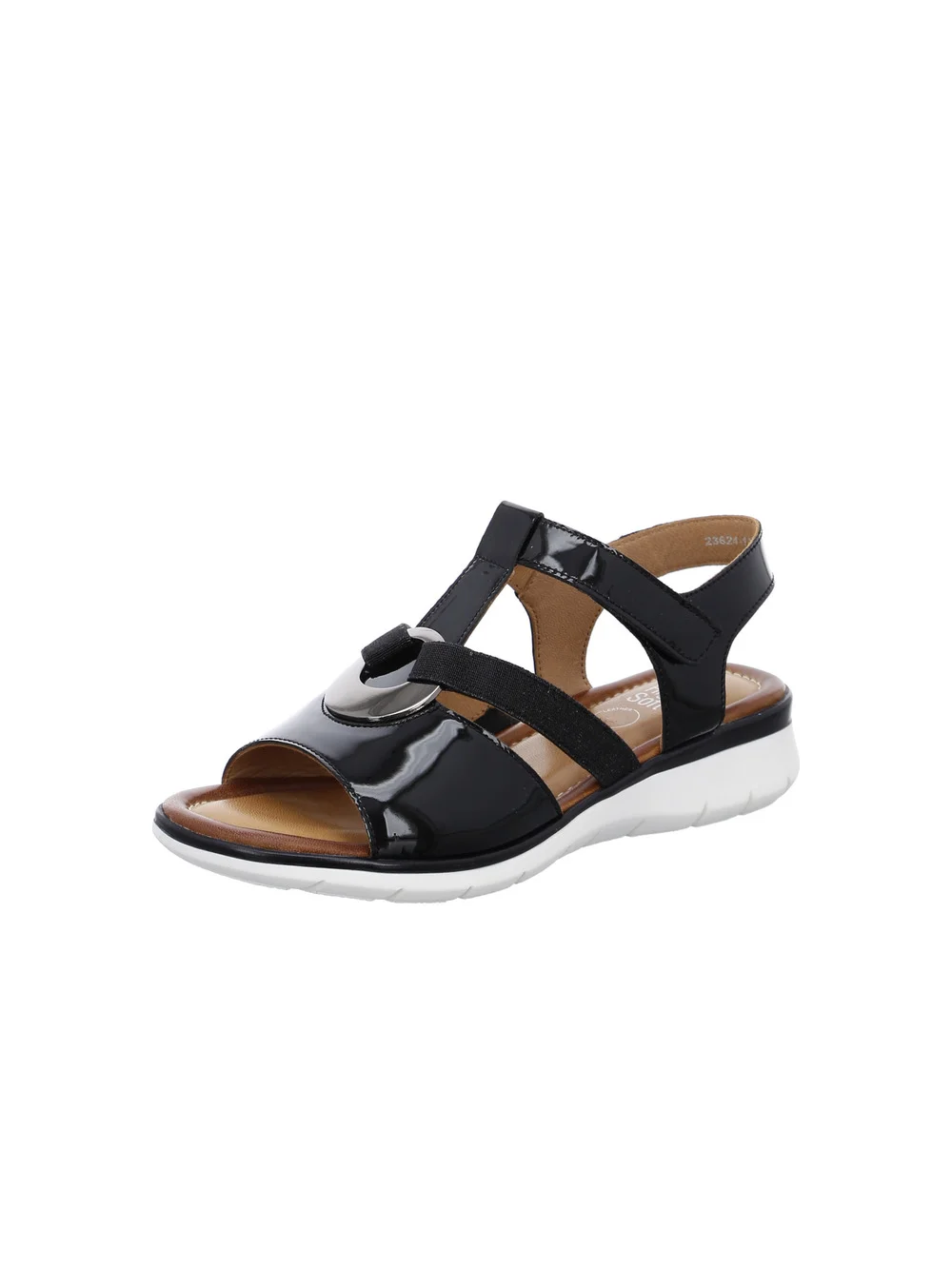 Sandale Kreta schwarz
