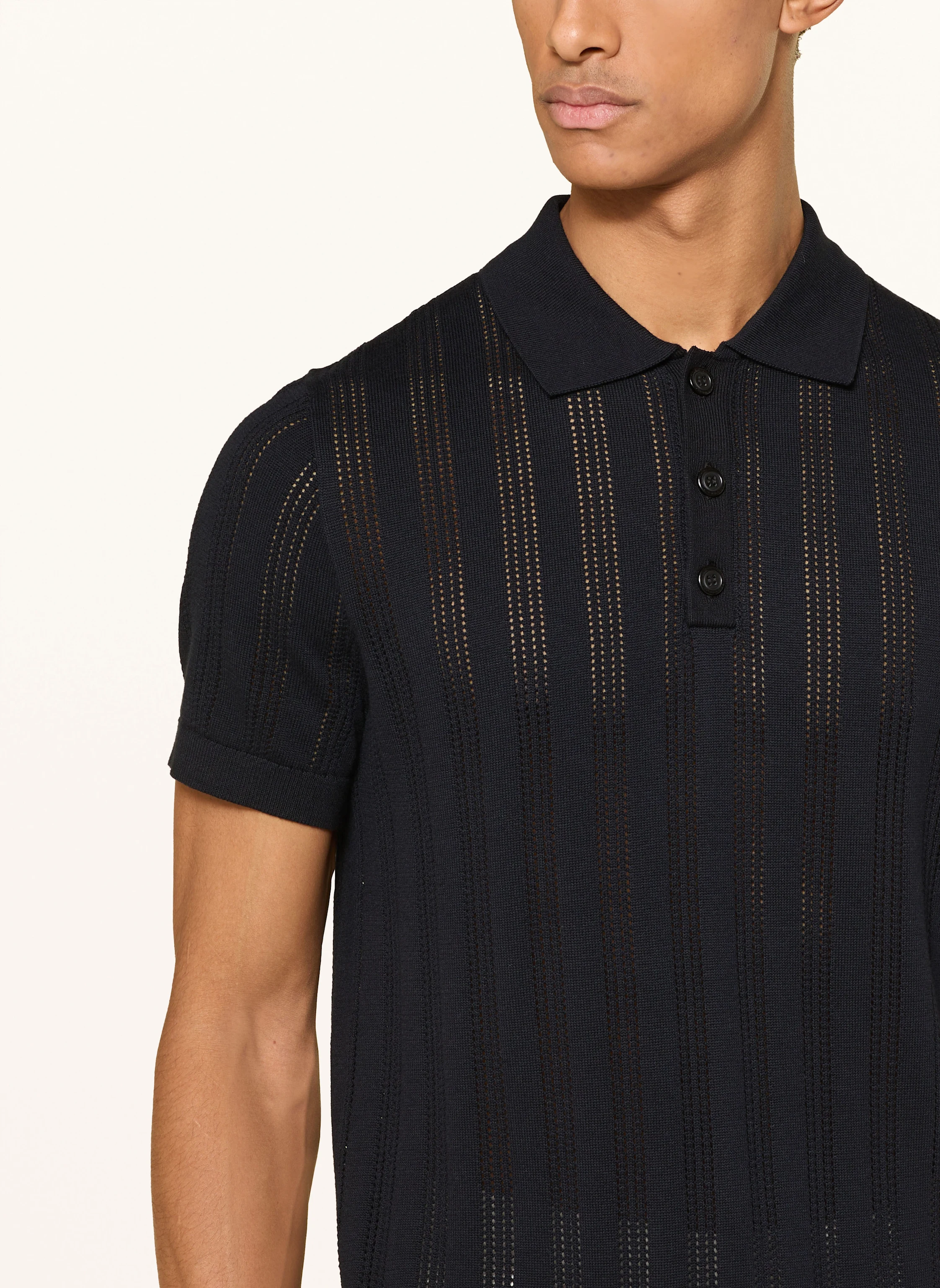 STRELLSON Strick-Poloshirt KEETH