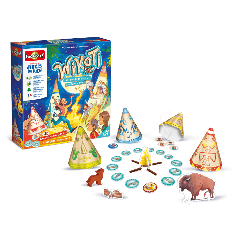 Wikoti - Le jeu de mémoire pour toute la tribu !
