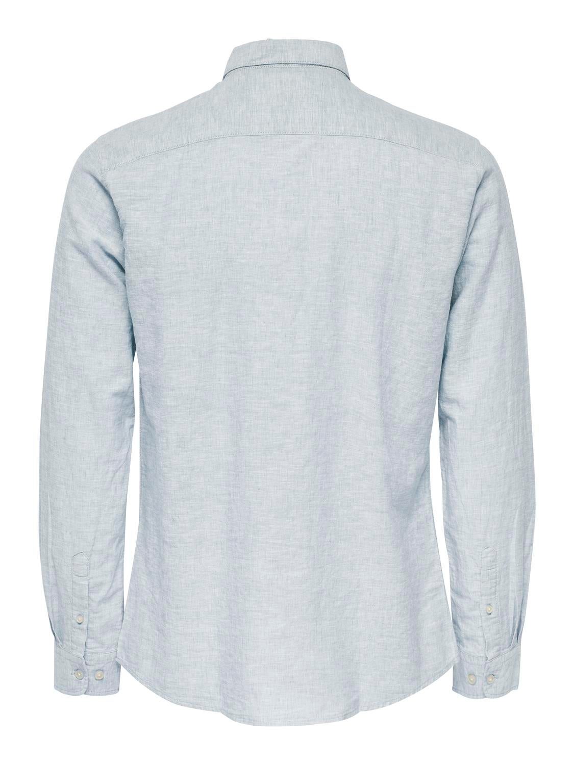 ONSCAIDEN Hemd Cashmere Blue