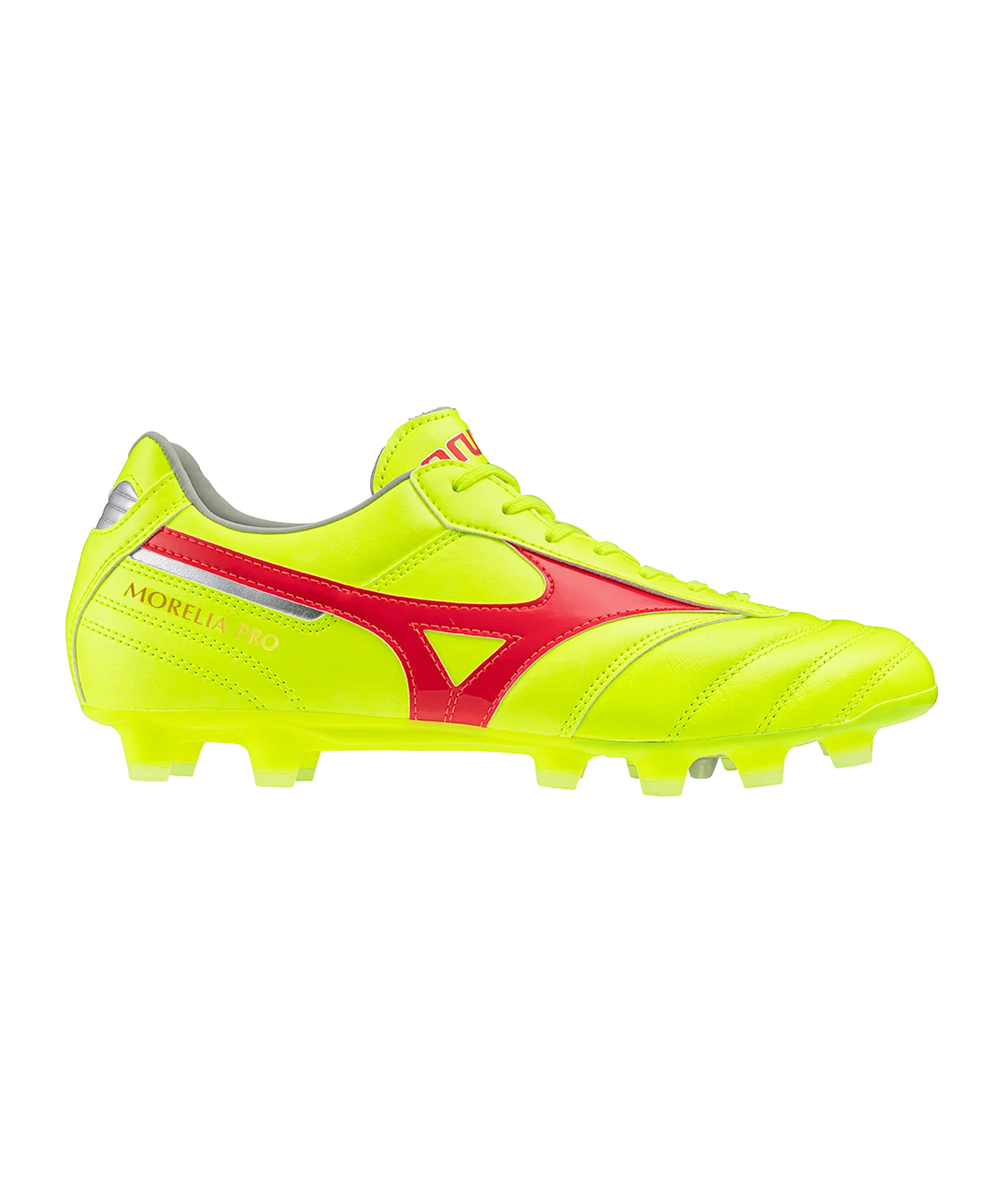Mizuno Morelia II Pro FG Dyna Gelb Rot Silber F45
