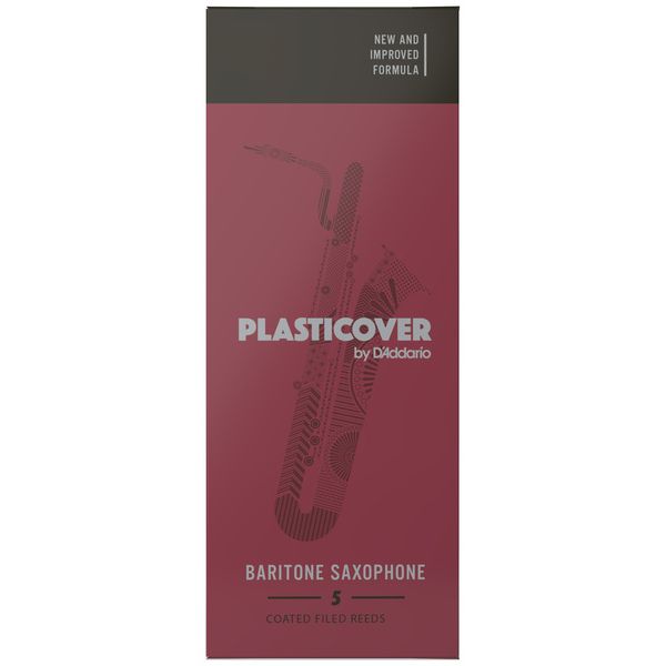 DAddario Woodwinds Plasticover Baritone Sax 4.0