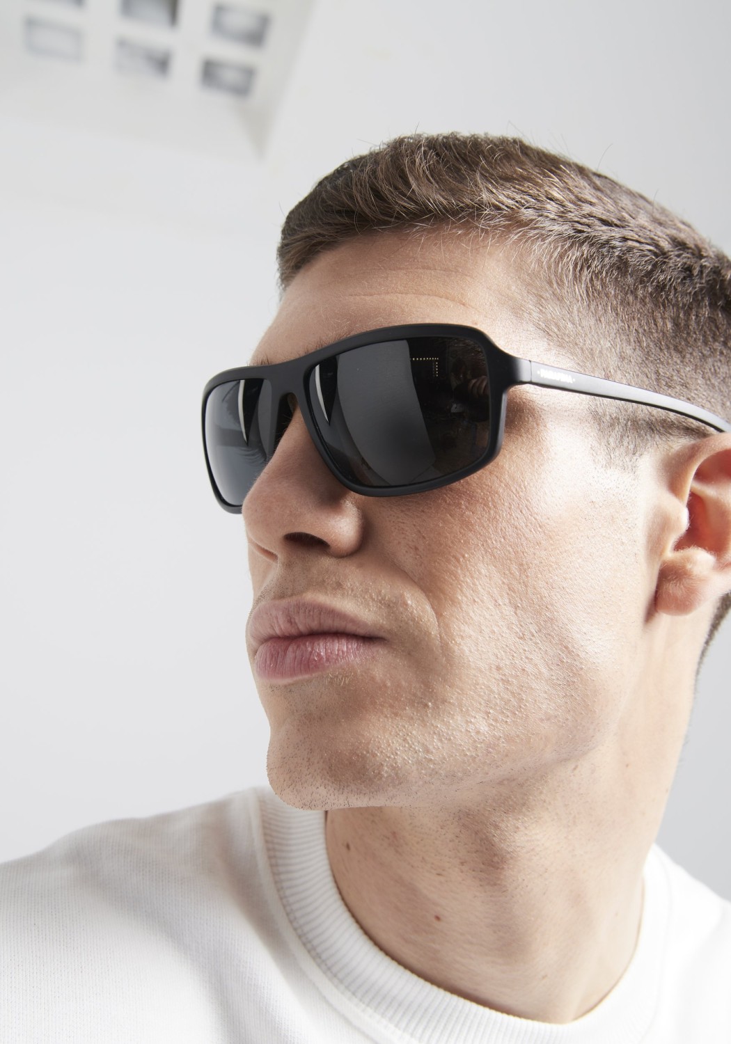 Parafina Sonnenbrille Geiser Black Matt/Smoke Grey