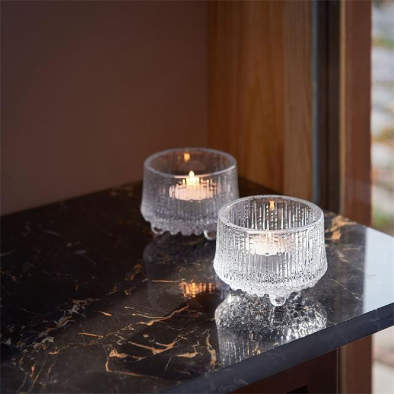 Iittala Ultima Thule waxinelichthouder helder