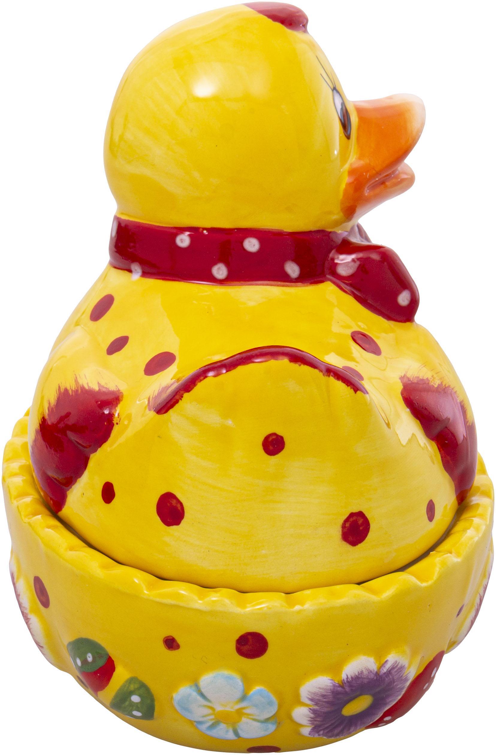 Ostergeschenk „Ente mit Schokoeiern“