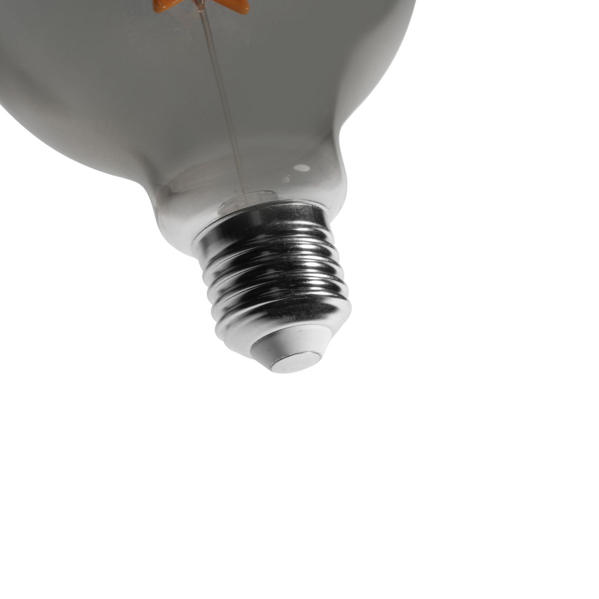 Kerst E27 LED lamp ster filament G95 smoke 1.8W 50 lm 1800K