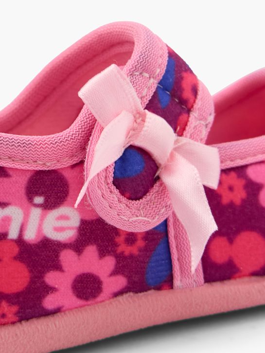 Minnie Mouse Geschlossener Hausschuh Fuchsia