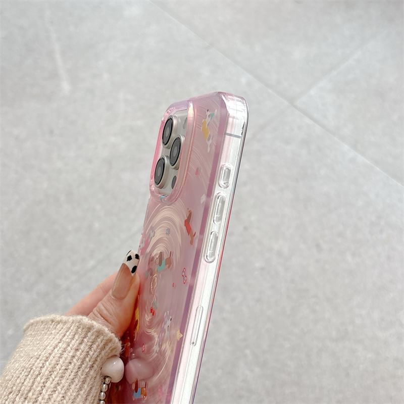 Pixel Dream - Hondentelefoonhoesje / Bandje / Set - Apple iPhone 16 Pro Max / 16 Pro / 16 Plus / 16 / 15 Pro Max / 15 Pro / 15 Plus / 15 / 14 Pro Max / 14 Pro / 14 Plus / 14 / SE / 13 Pro Max / 13 Pro / 13