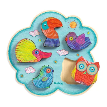 Djeco Holzpuzzle: Toucanco