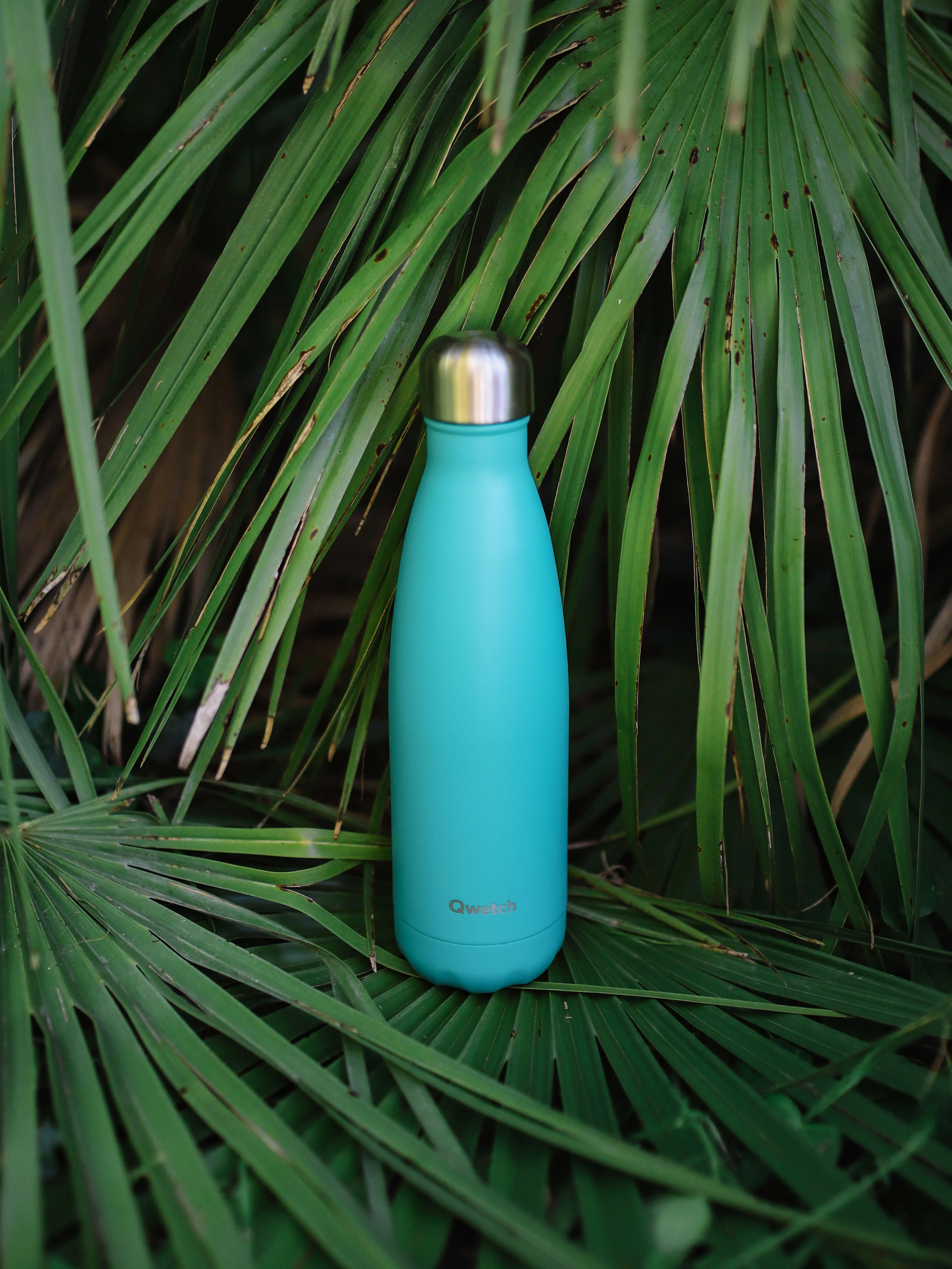 Bouteille isotherme Pop Bleu Lagon - Qwetch