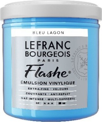 Lefranc & Bourgeois - Akrylmaling - Flashe - Lagoon Blue 125 ML