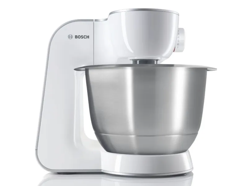 Bosch MUM5 CreationLine MUM58W20 - Køkkenmaskine - 1000 W - hvid/sølv