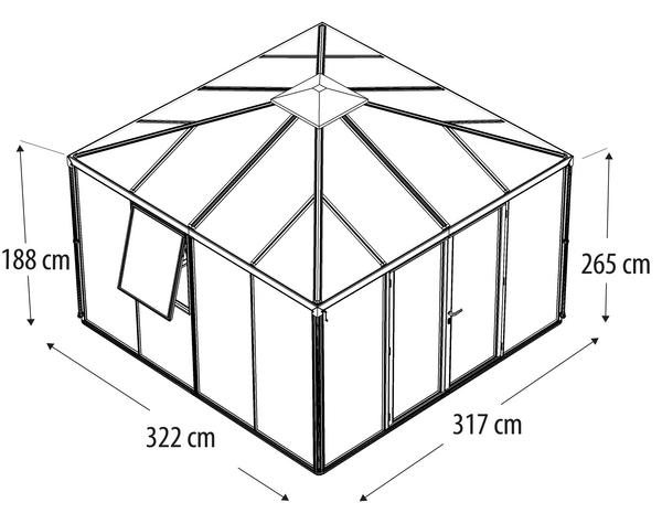 Vitavia Gewächshaus Moros, ESG/HKP
