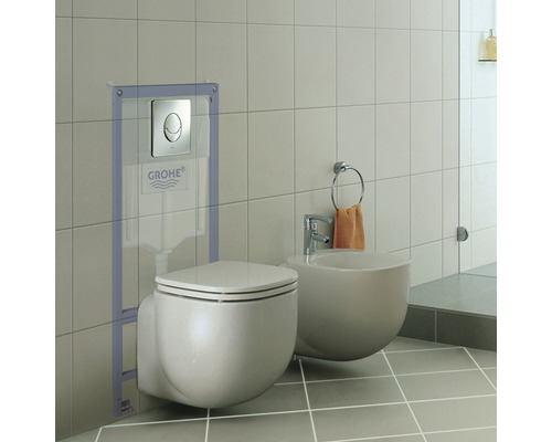 GROHE Skate Air bedieningsplaat, chroom gepolijst / knop, chroom gepolijst 38505000