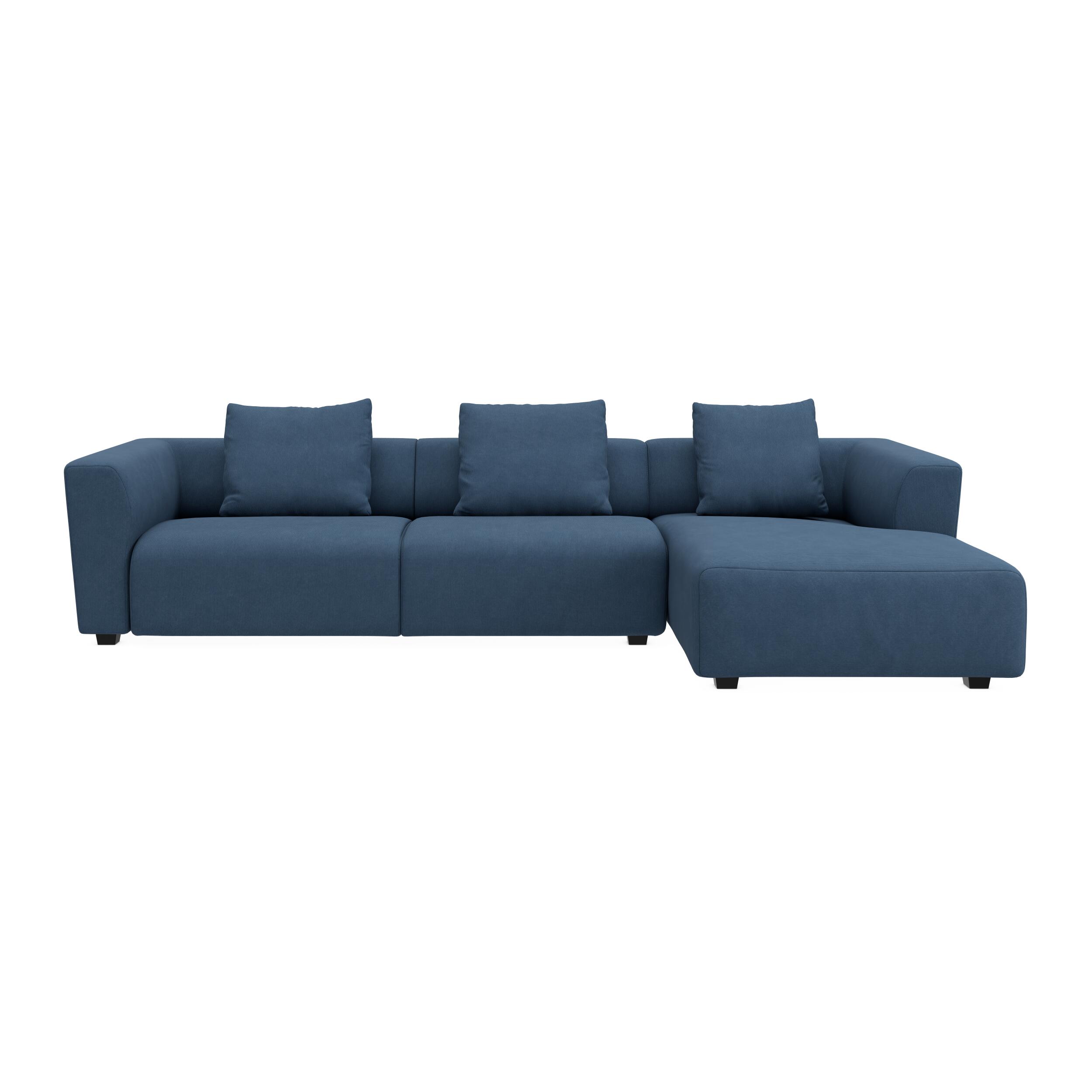 Solaro højrevendt sofa med chaiselong