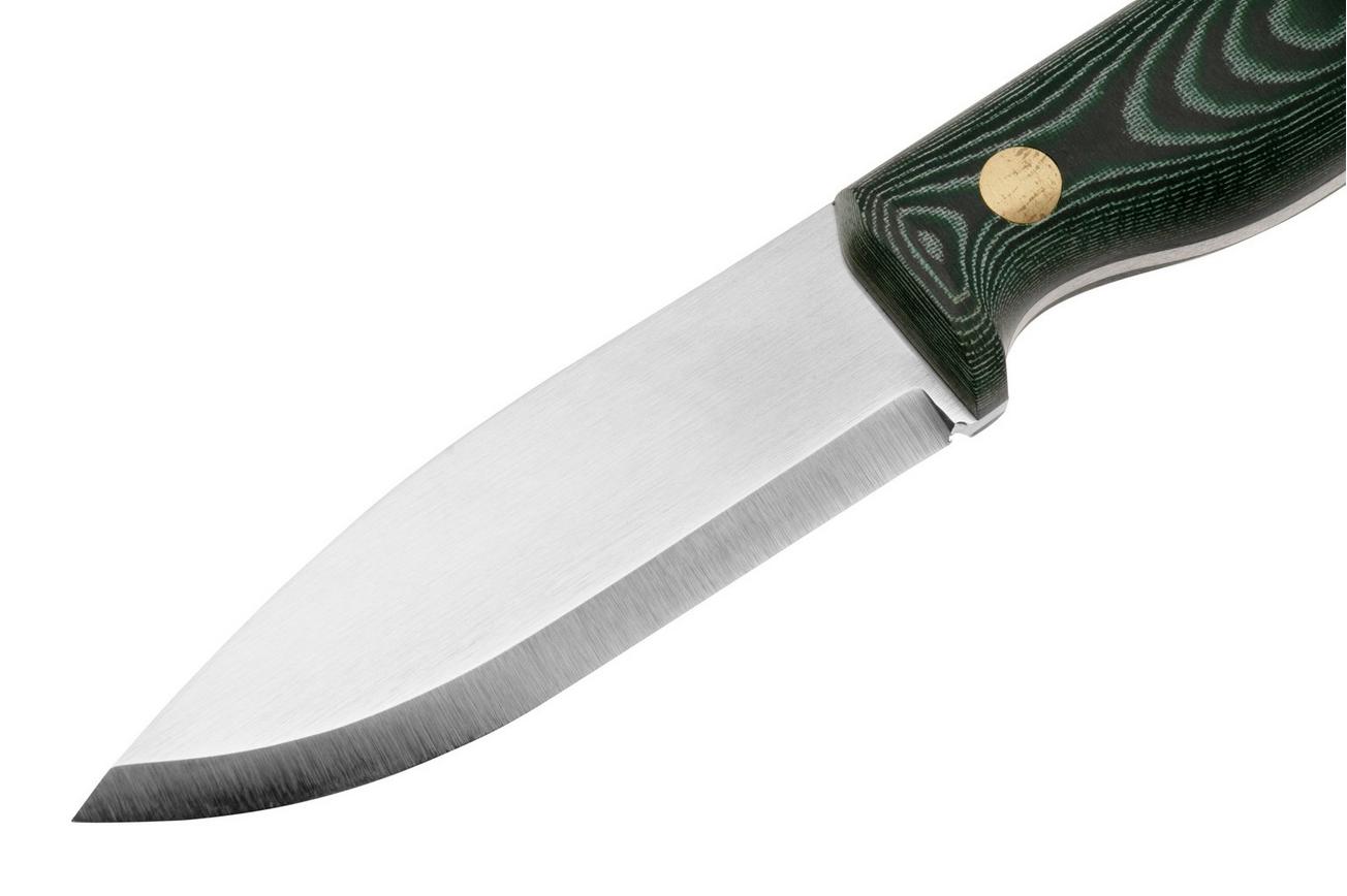 Casström No. 8 SFK 12807 Green Micarta, vaststaand mes