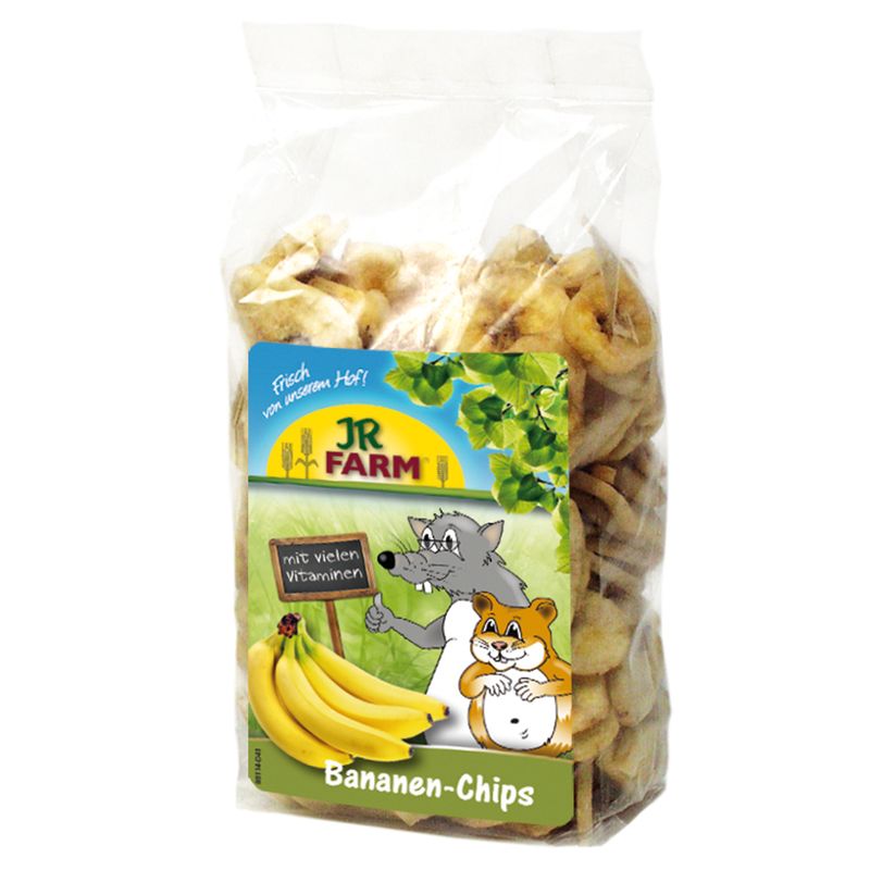 JR Farm Chips de banane, lapin & rongeur