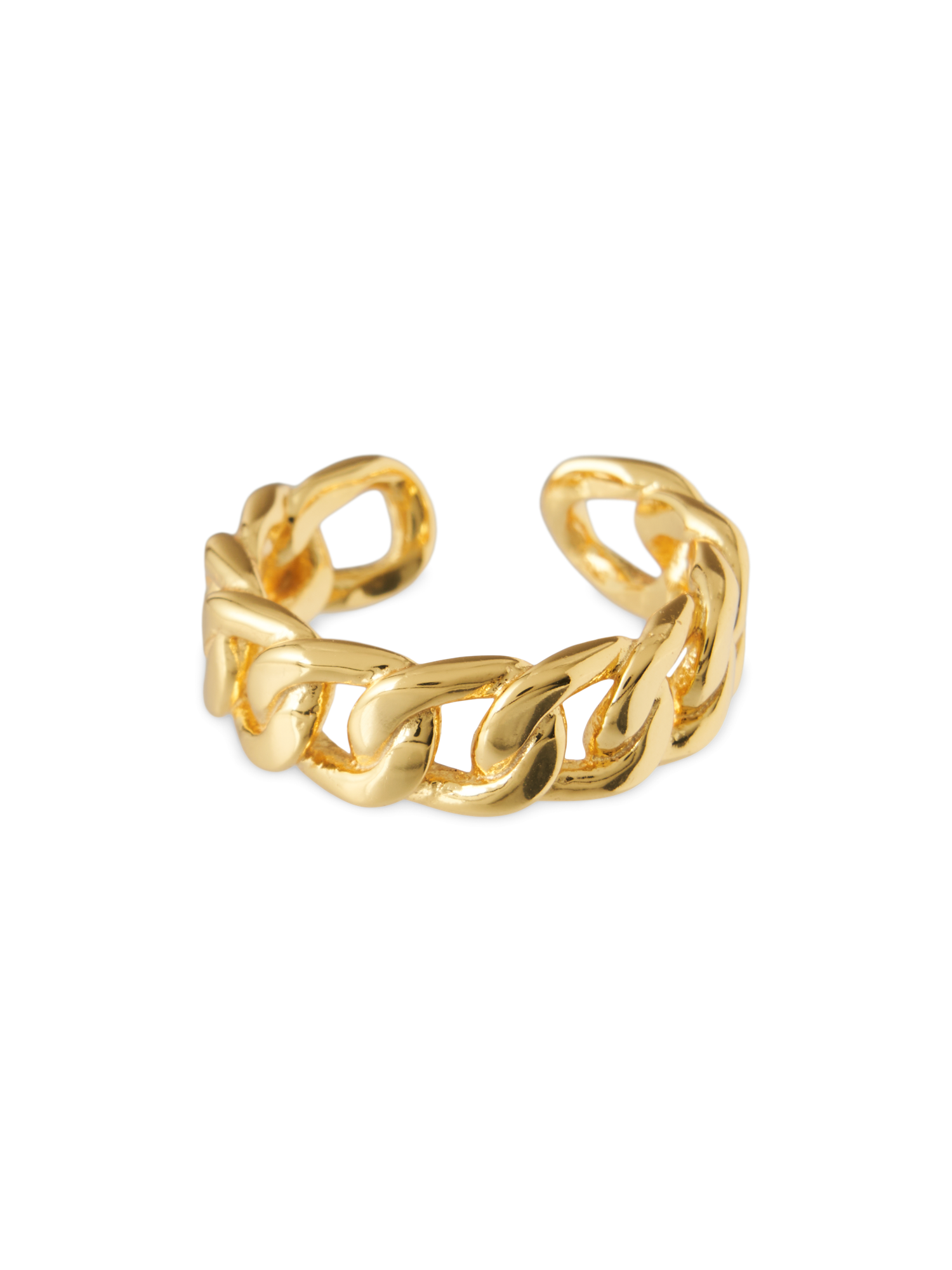 Brigitte-ring | 925 sterlingsølv/18k forgyldt. Justerbar. | Gold | & Copenhagen