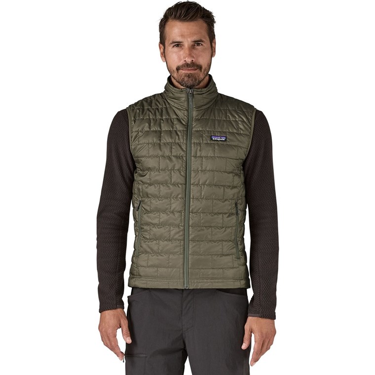 Patagonia M's Nano Puff Vest Basin Green W/Tent Green