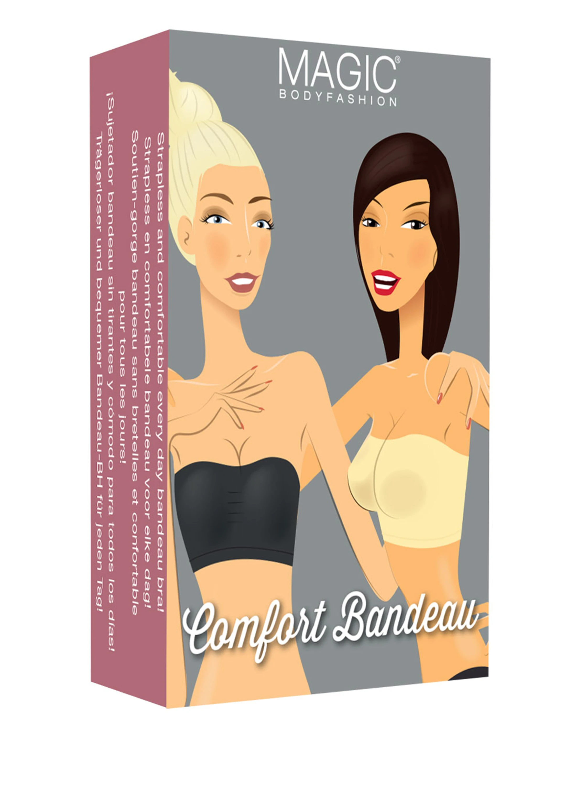 MAGIC Bodyfashion Bandeau-BH PUSH UP BRA