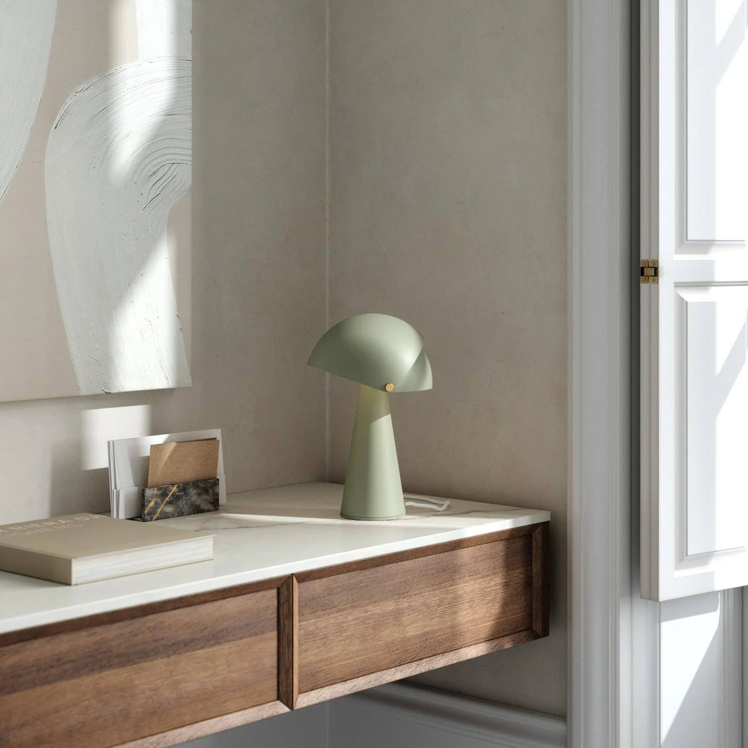 Design For The People  Align bordlampe - grøn