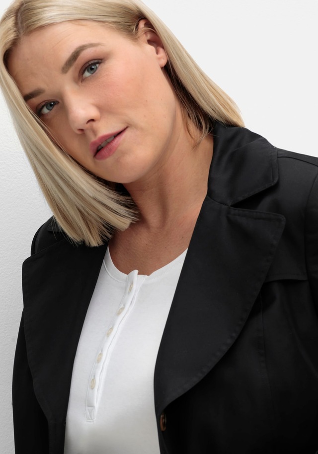 Sheego Outdoorjacke ohne Kapuze