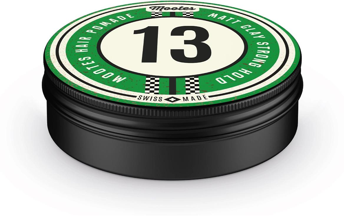Haarpaste #13 matt 40 gNatürliche Haarpomade für einen festen Halt und einen matten Look